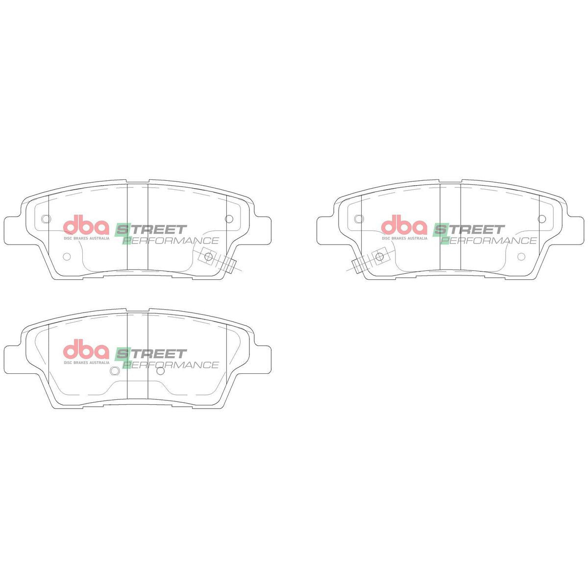 DBA SP Performance Brake Pad Set DB15022SP