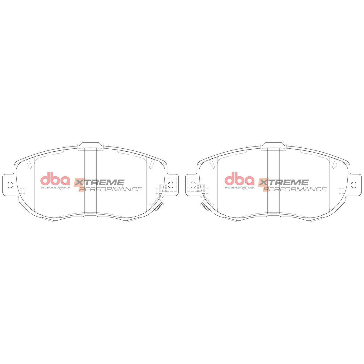 DBA Xtreme Performance Brake Pad Set DB1395XP