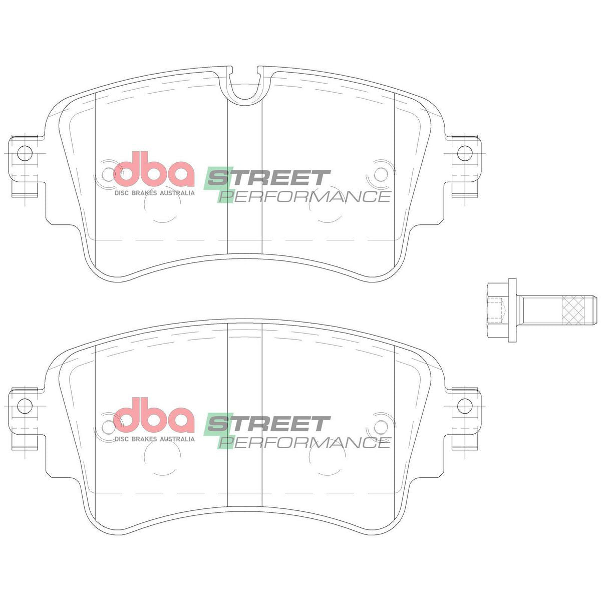DBA SP Performance Brake Pad Set DB15032SP