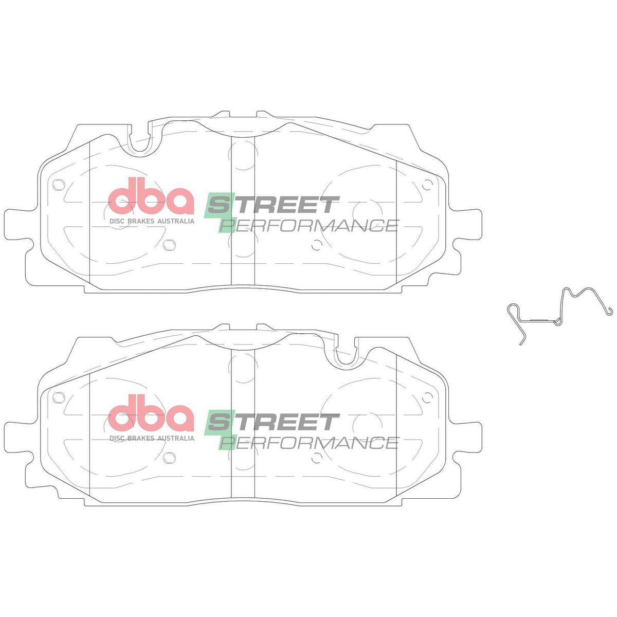 DBA SP Performance Brake Pad Set DB15030SP