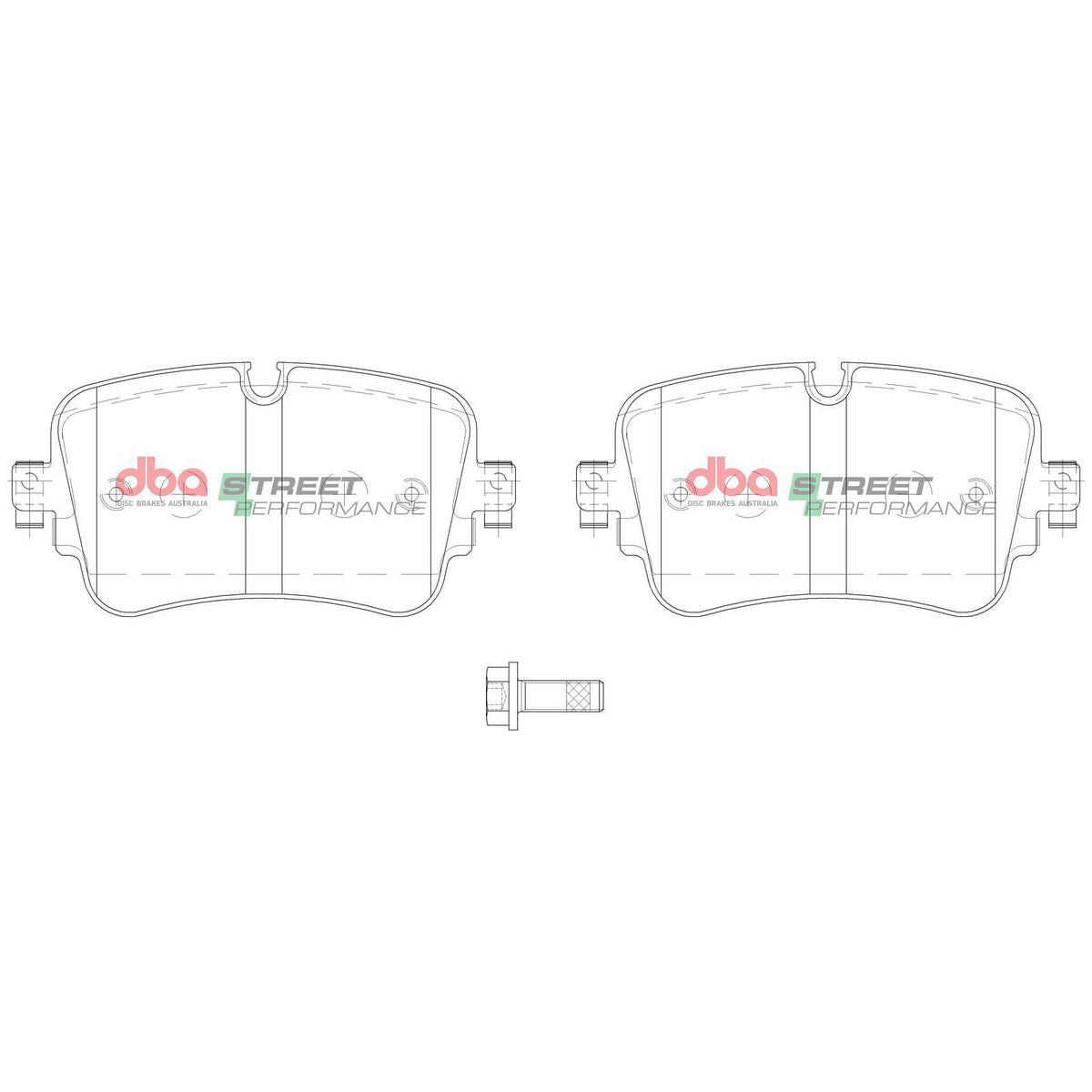 DBA SP Performance Brake Pad Set DB15031SP