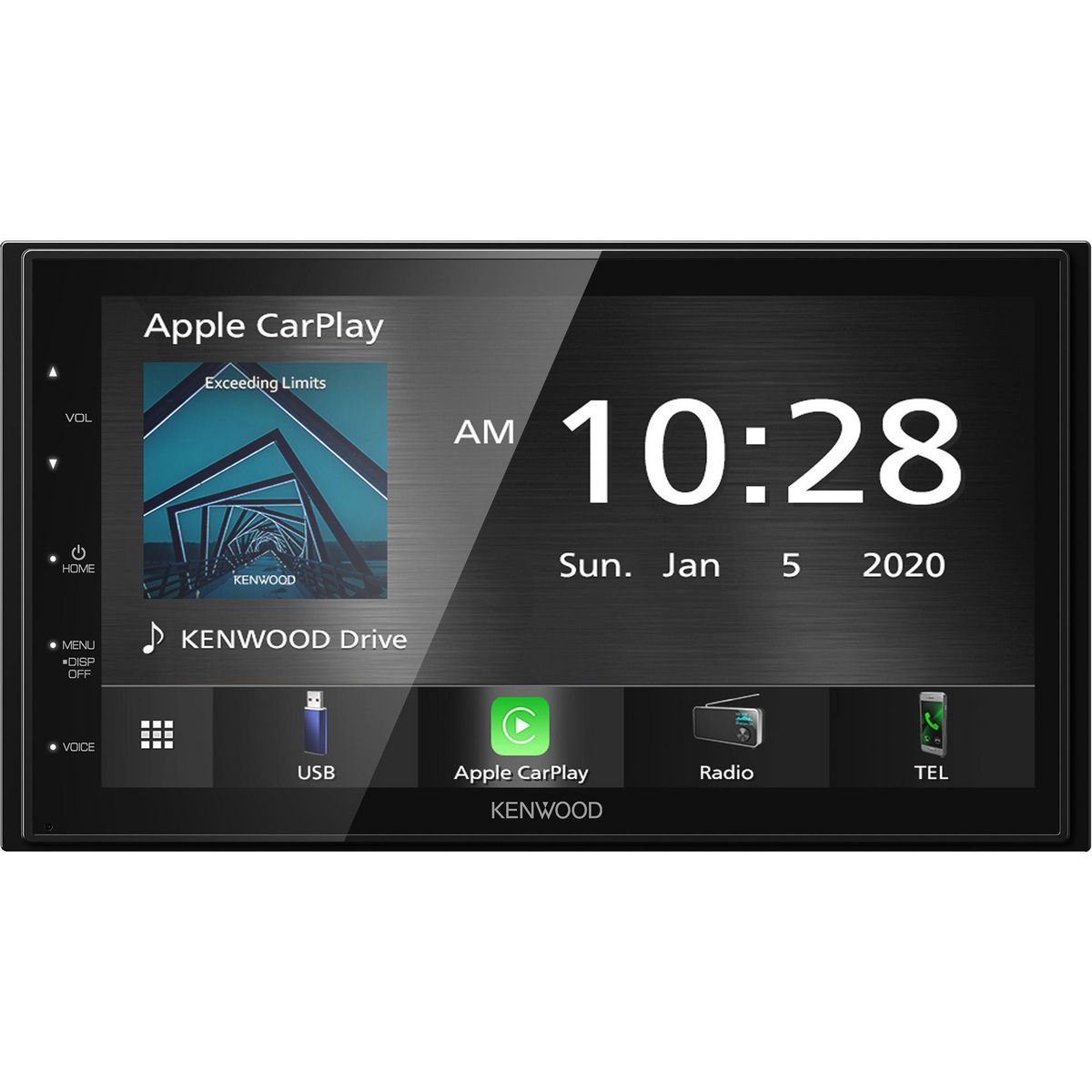 Kenwood 7in Touchscreen Head Unit with Apple CarPlay/Android Auto DMX5020S