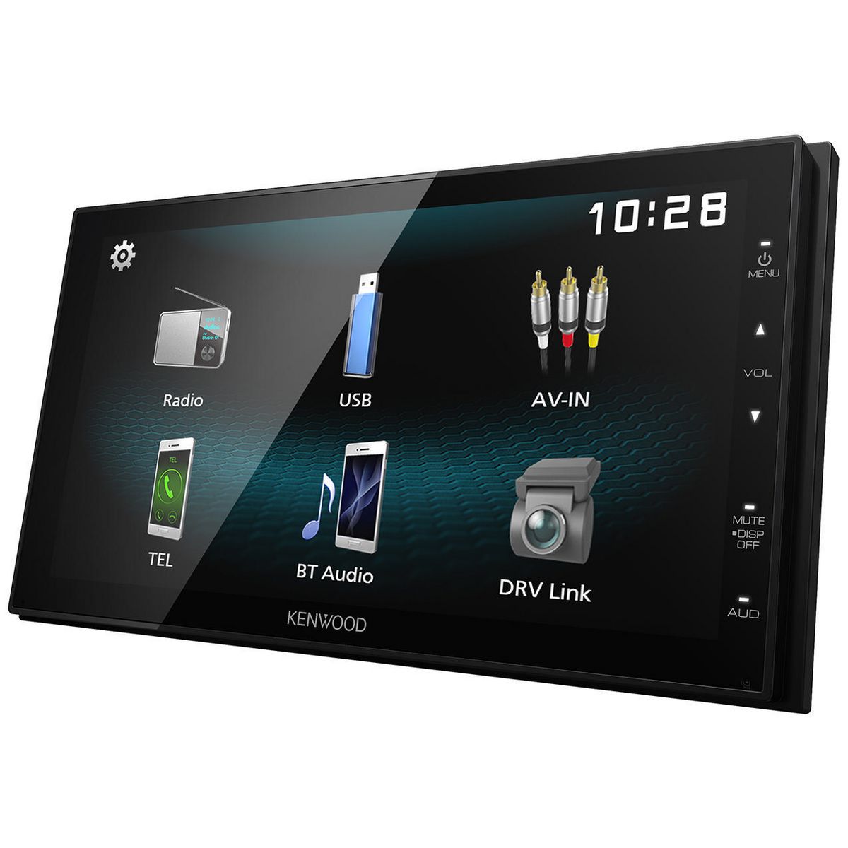 Kenwood 6.8In Touchscreen Head Unit With Android Mirroring DMX1025BT