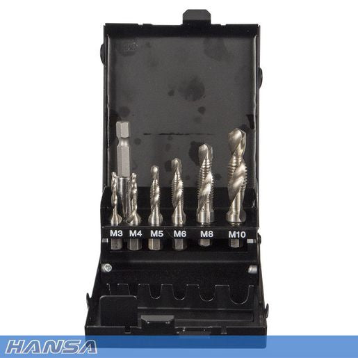 Hansa Champion Drill / Tap Kit 6 Piece HDT-6K
