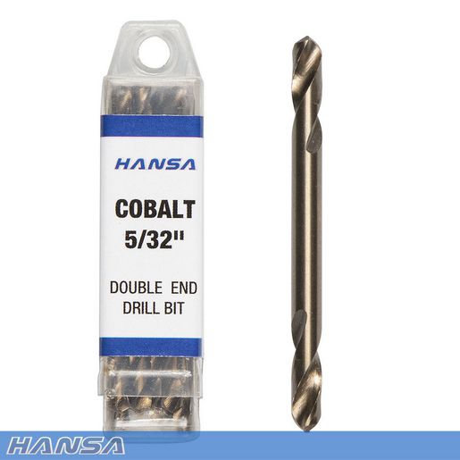 Hansa Champion Cobalt 5/32 Double End Drill Bit HDB-5/32CDE