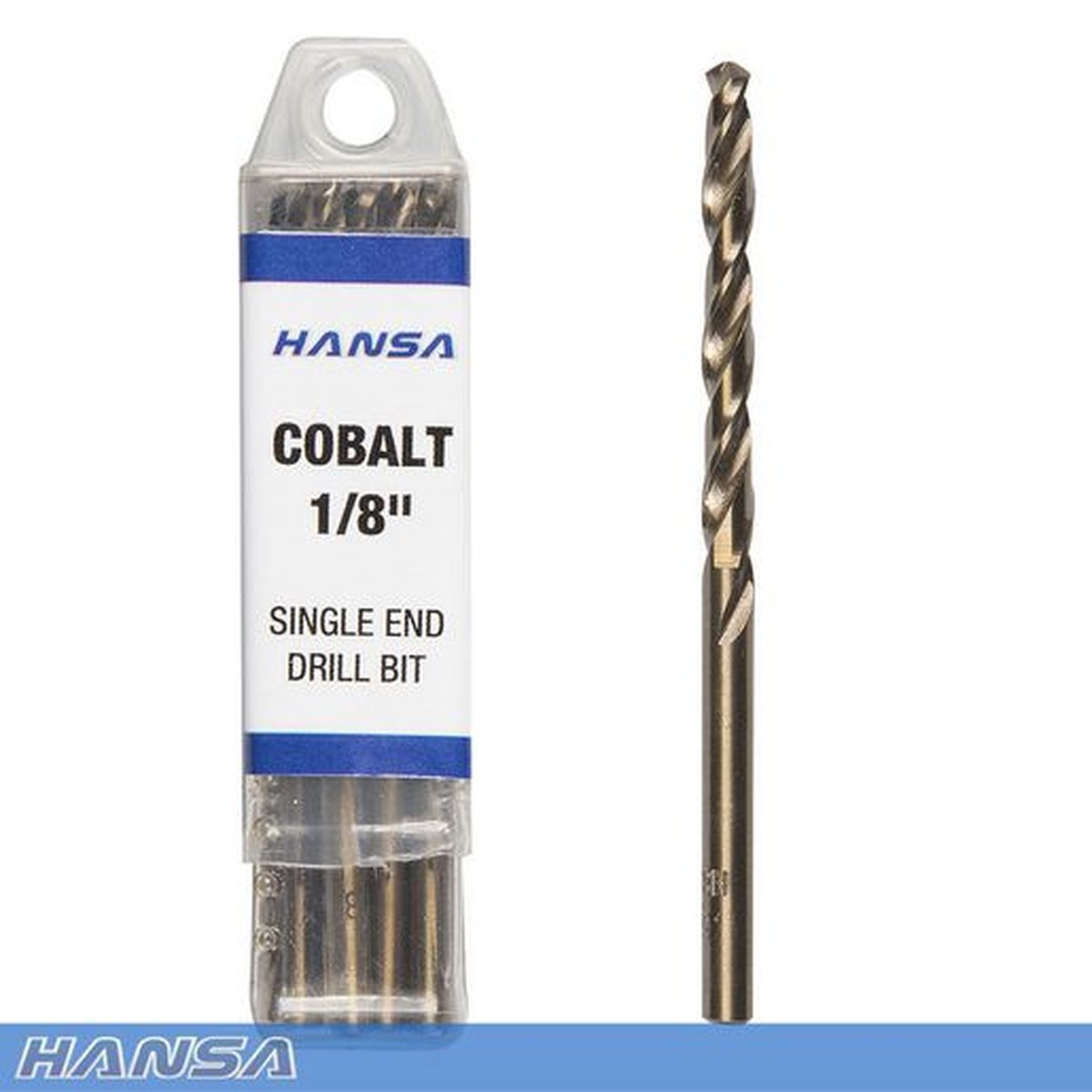 HANSA Cobalt 1/8 Drill Bit (10 Pack) HDB-1/8CSE