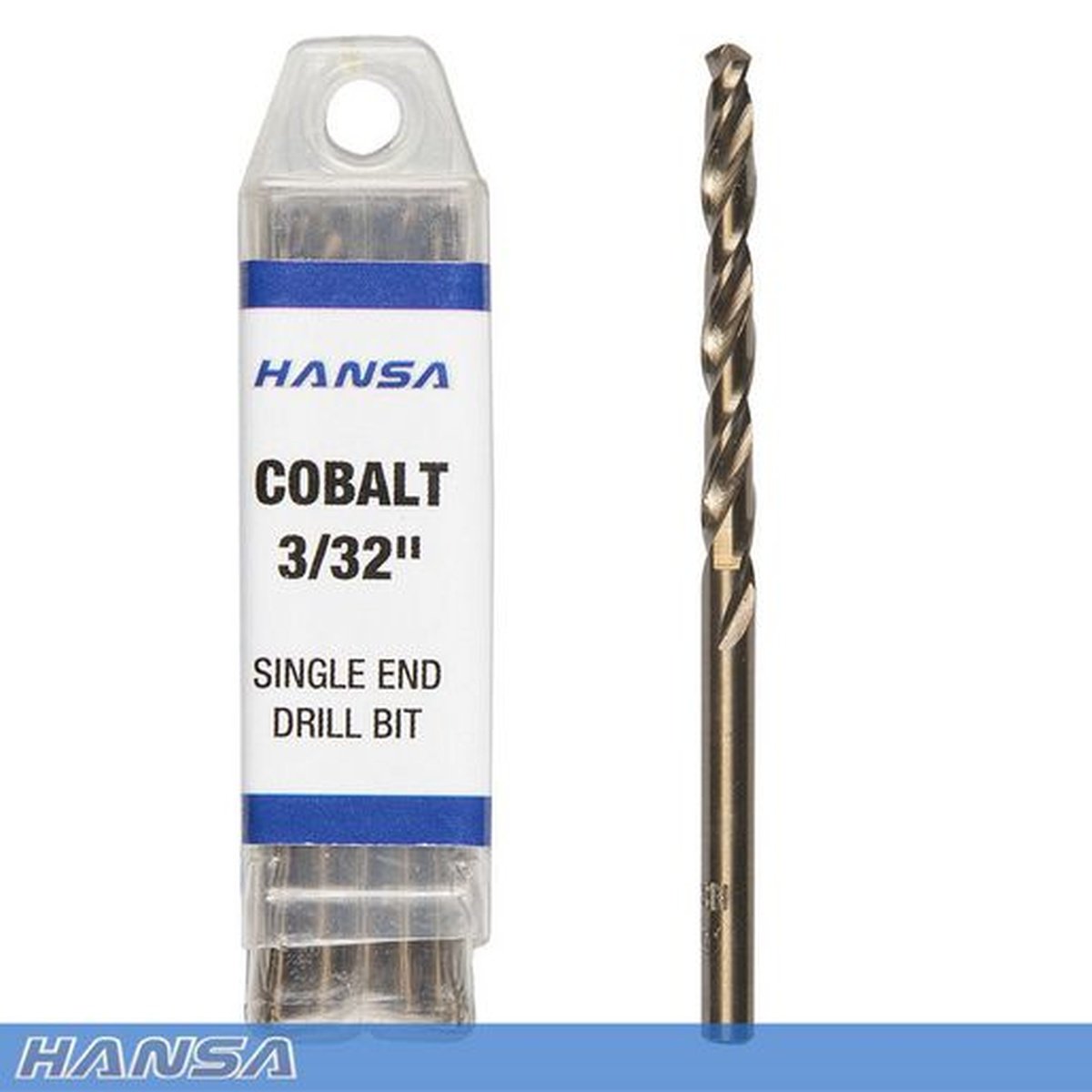 HANSA Cobalt 3/32 Drill Bit (10 Pack) HDB-3/32CSE