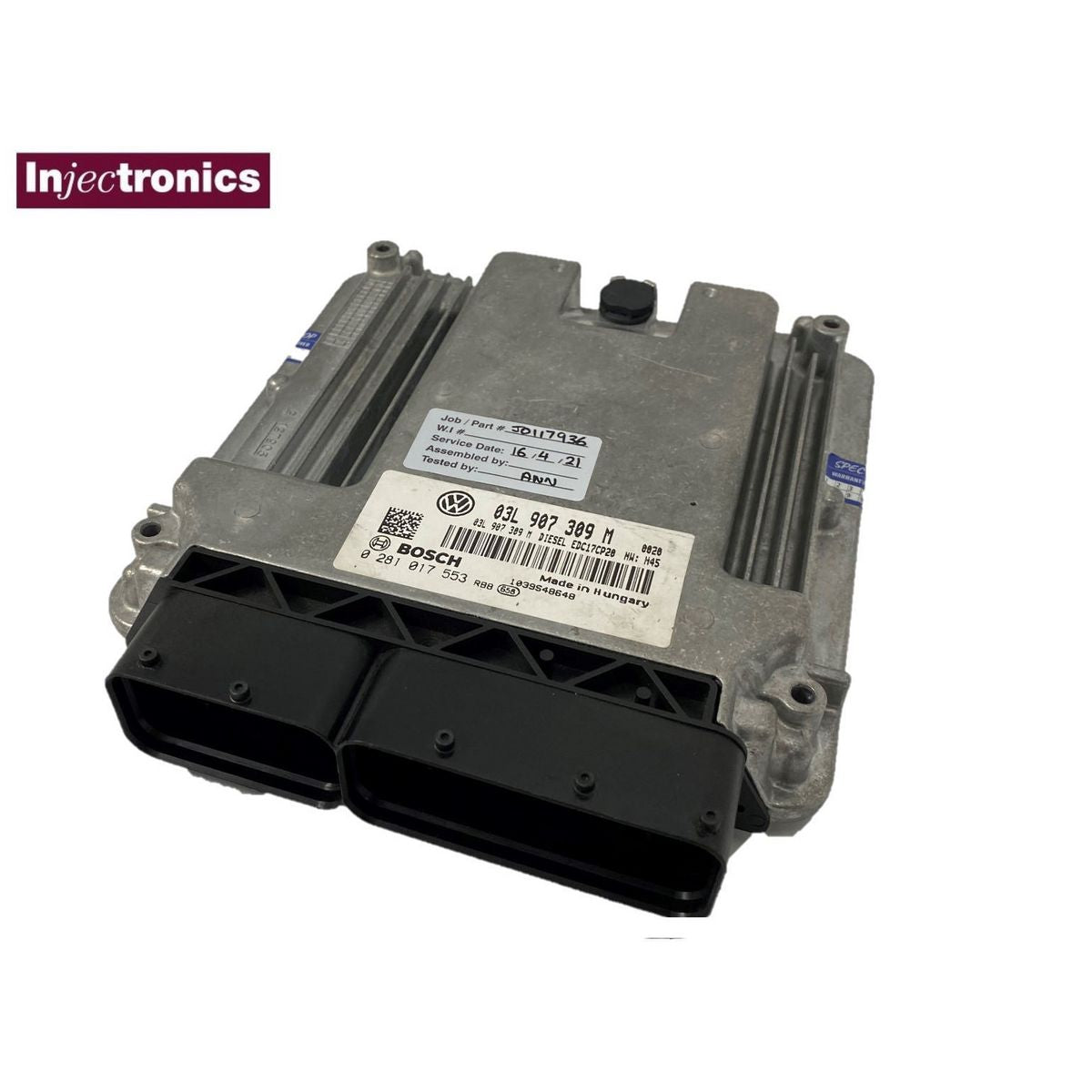Injectronics Vw Edc17Cp20 Diesel Ecm Repair ECM17CP20REP