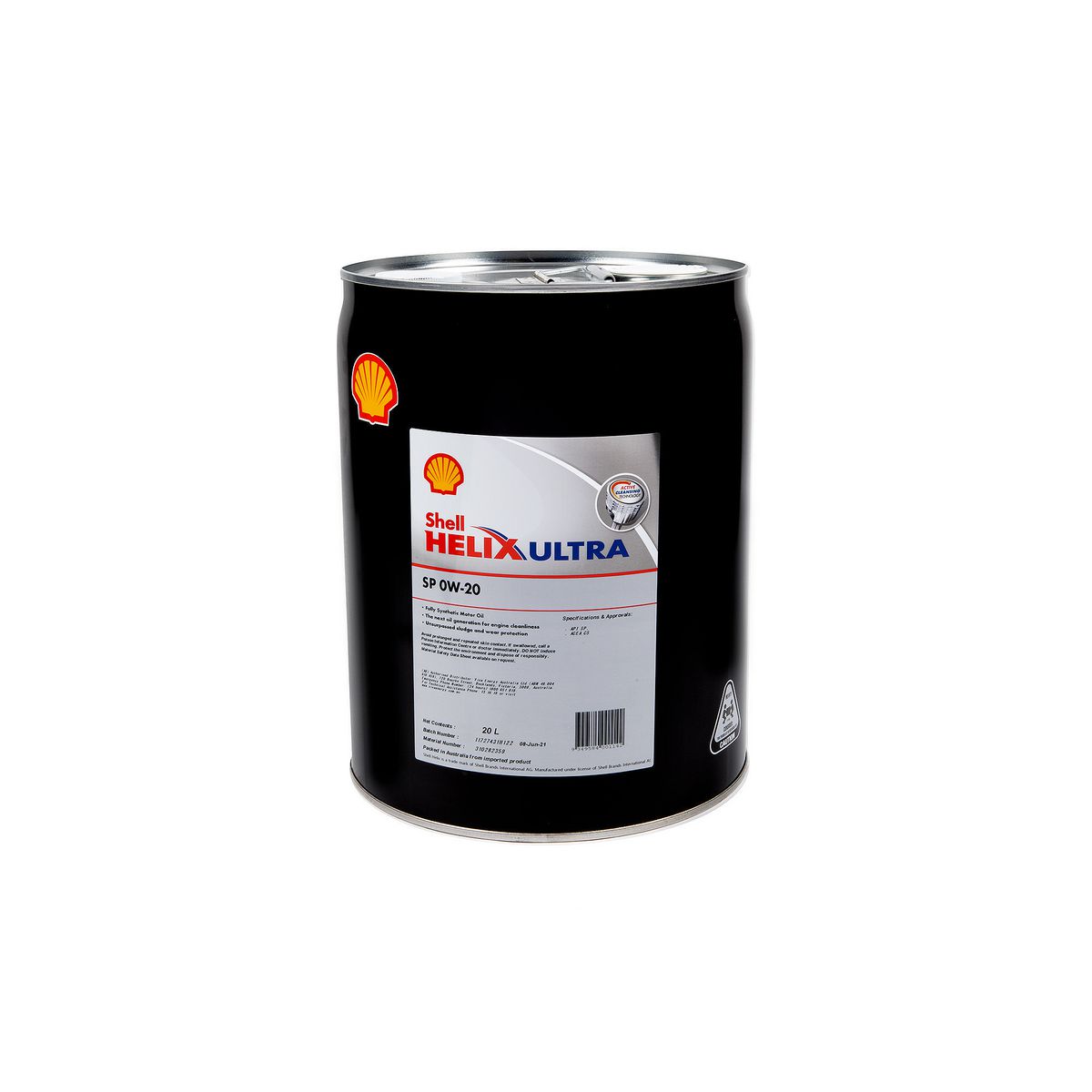Shell Lubricants Helix Ultra 0W-20 Engine Oil Sp 20L 310282359