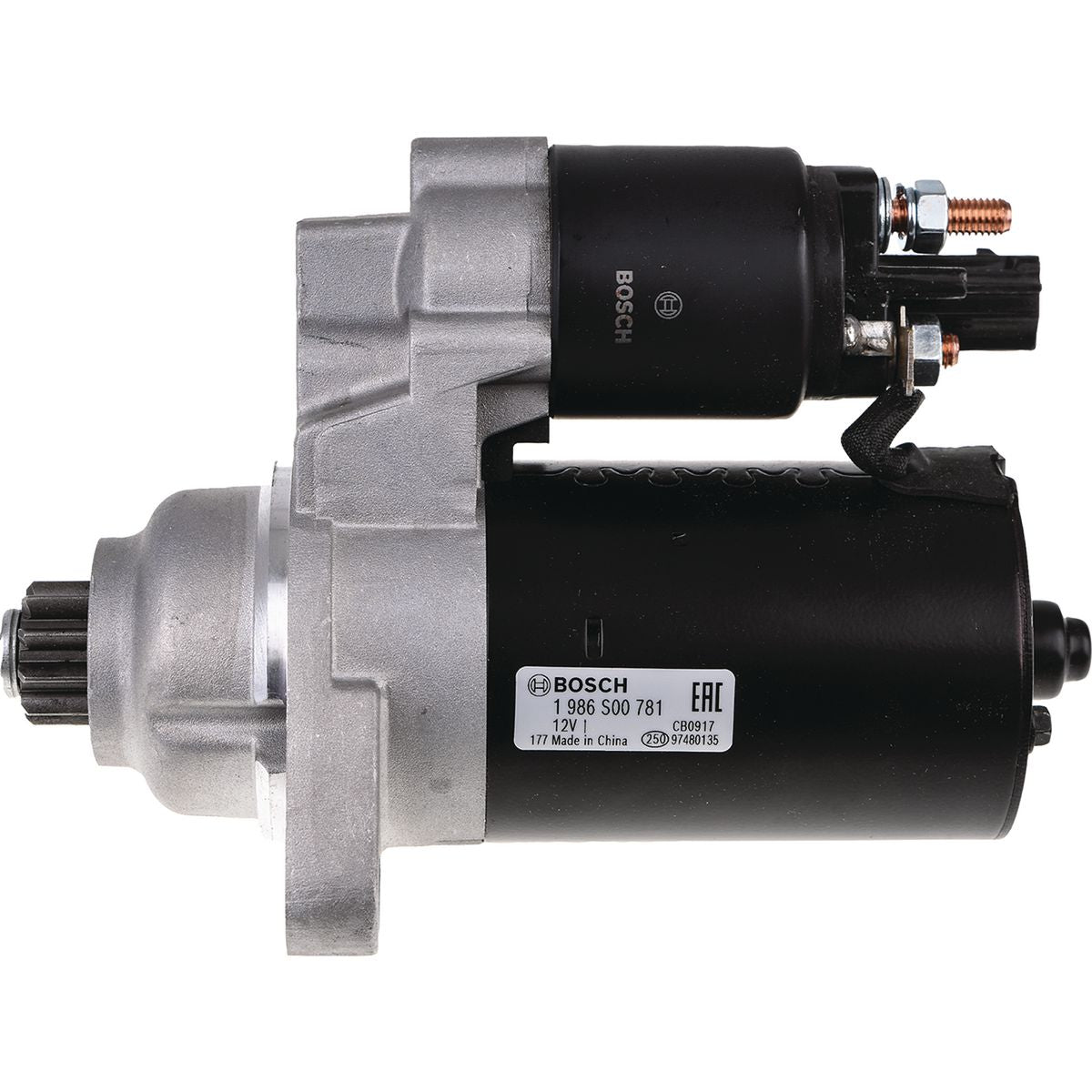 Bosch Starter Motor 12V 10Th Ccw 1986S00781