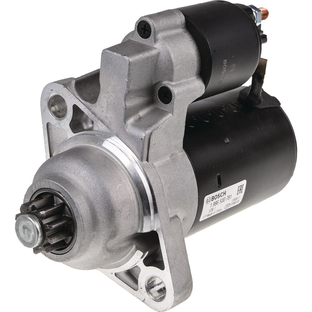 Bosch Starter Motor 12V 10Th Ccw 1986S00781