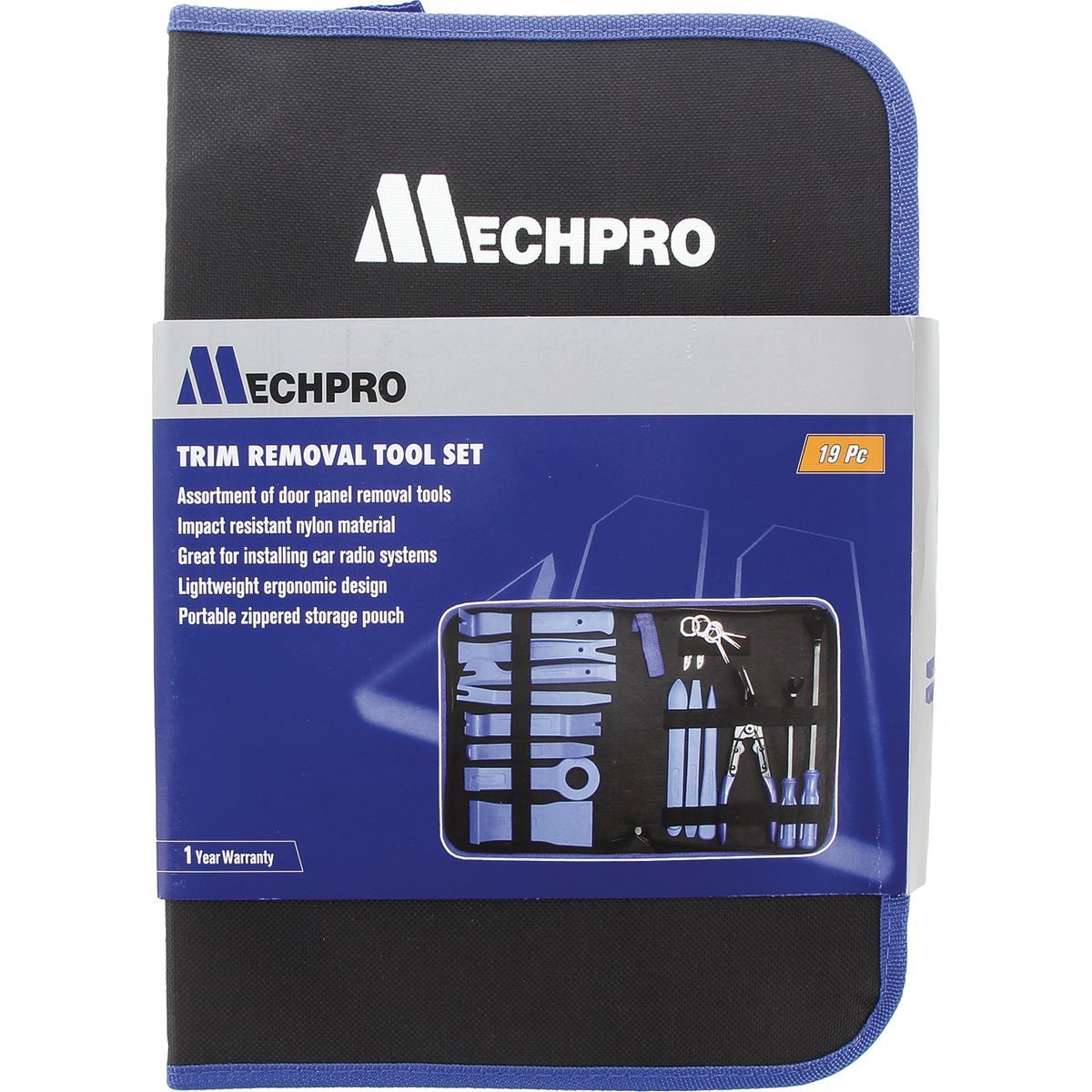 Mechpro 19 Piece Trim Removal Tool Set MPBTRS