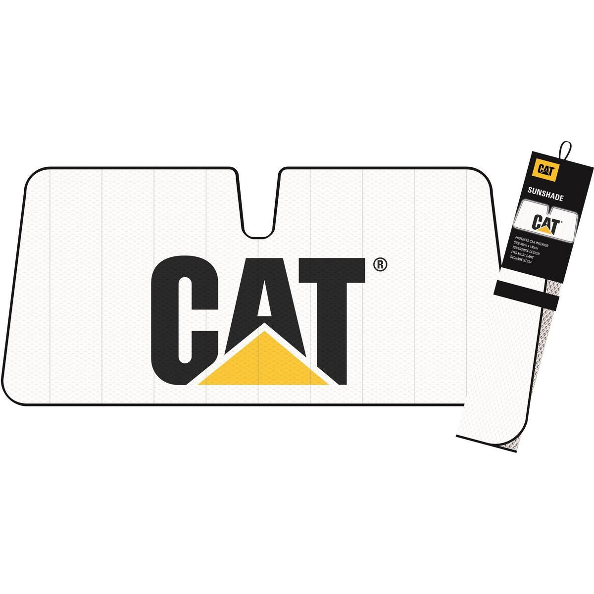 Caterpillar Sunshade Front White WSCATWHT