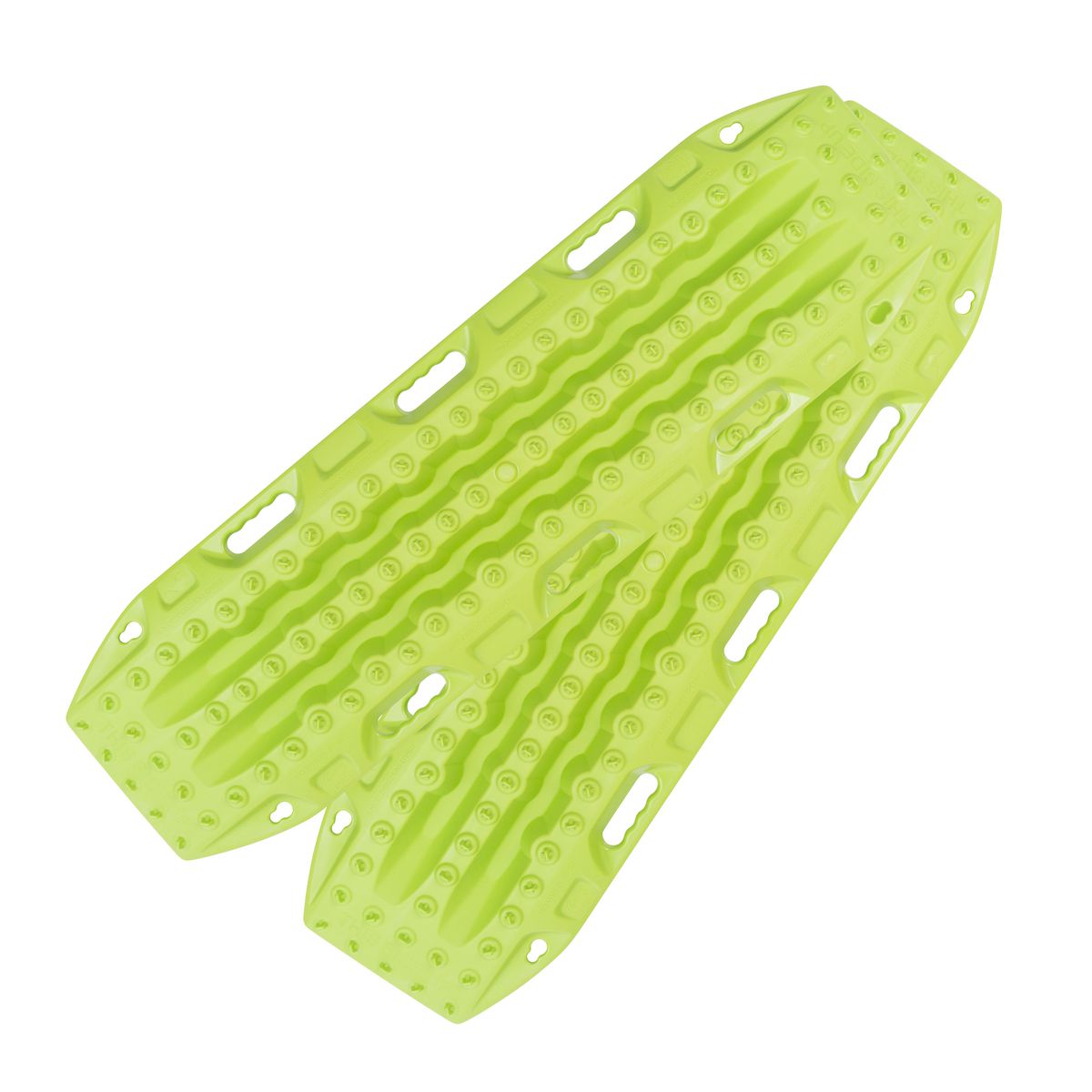 MAXTRAX MK2 4x4 Recovery Tracks Lime Green with Telltale Leashes