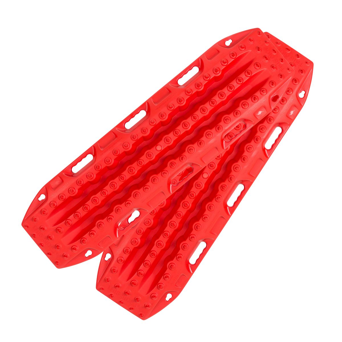 MAXTRAX MK2 4x4 Recovery Tracks FJ Red with Telltale Leashes