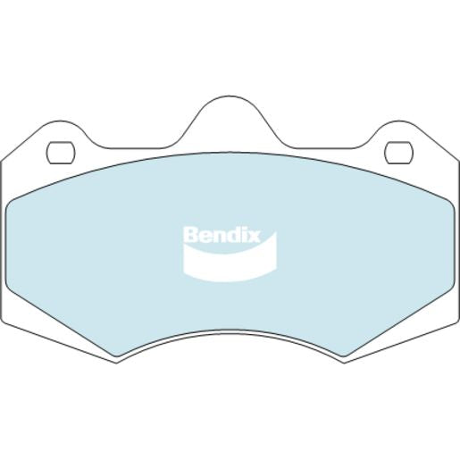 Bendix Ultimate+ Brake Pad Set Front DB1937 ULTPLUS