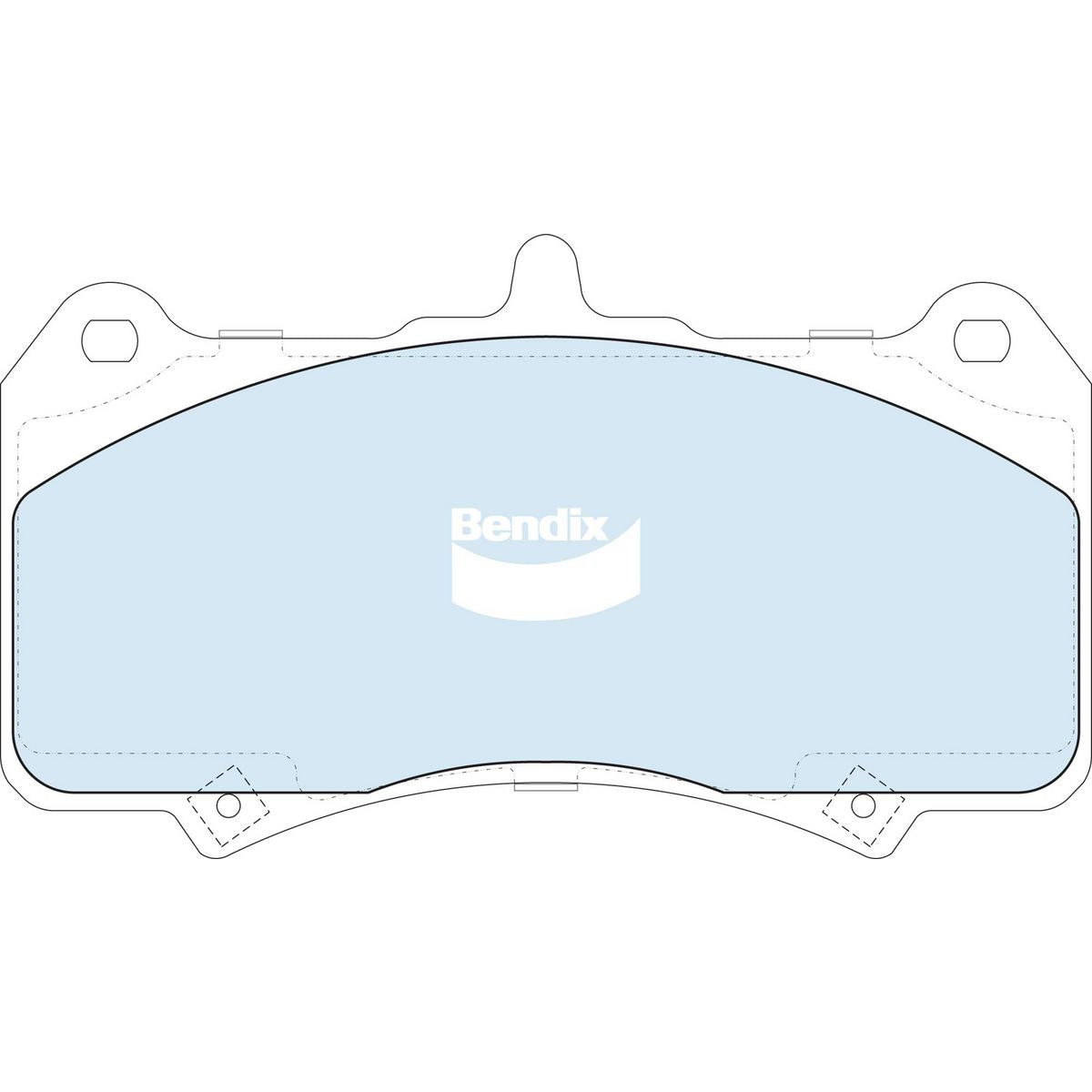 Bendix Ultimate+ Brake Pad Set Front DB2317 ULTPLUS