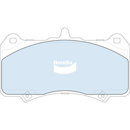 Bendix Ultimate+ Brake Pad Set Front DB2317 ULTPLUS