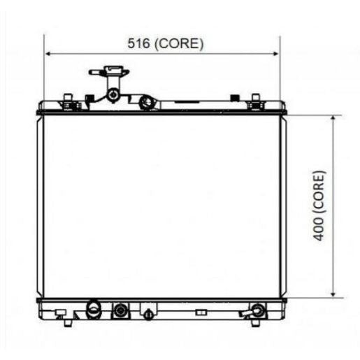 DENSO OE Quality Radiator A221-A405