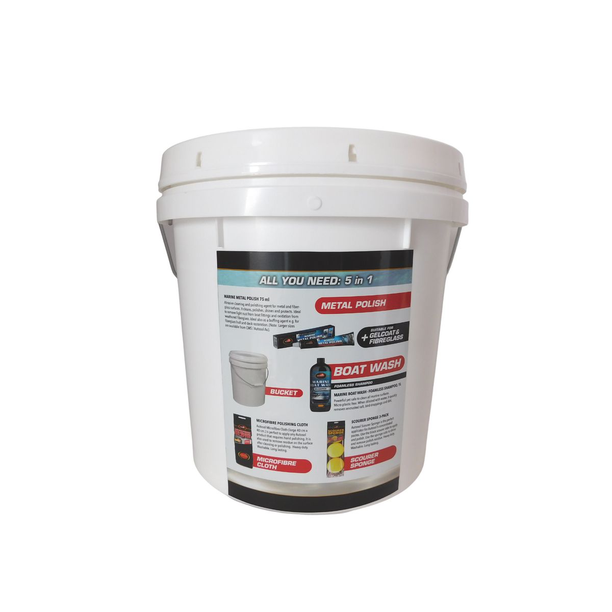 Autosol Marine Bucket PROMARINEBUCKET