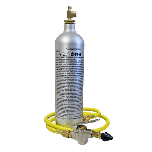 Mastercool Flush Cylinder & Gun With Pressure Relief Valve TOX9024R