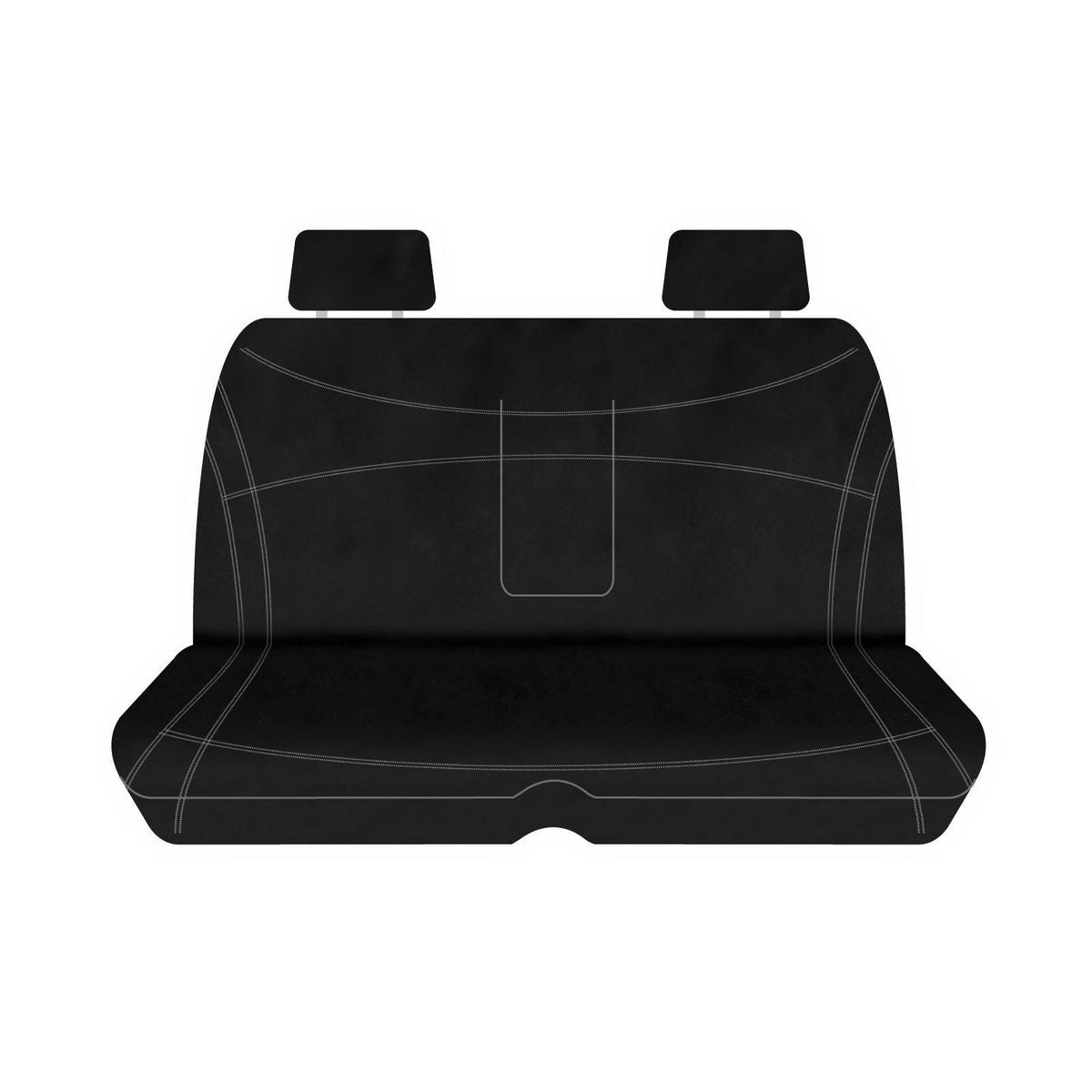 Sperling Getaway Neoprene Front Black - Silver Stitch Seat Covers Suits BT50, Ranger Single 2009-2011 RM1168G2B