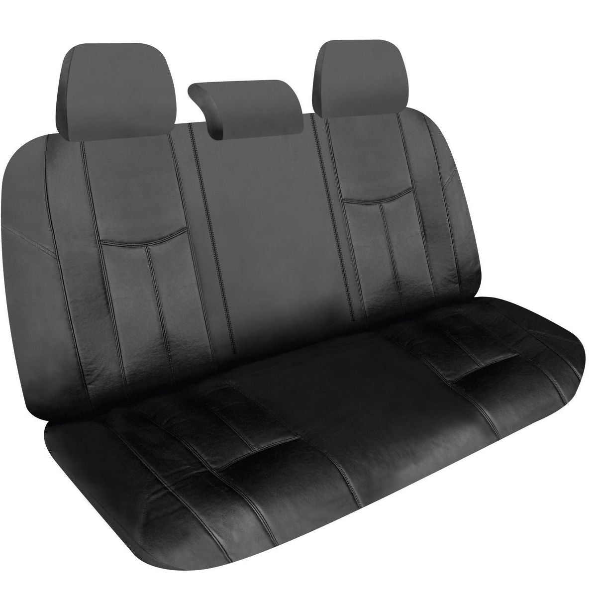 Sperling Empire Leather Look Rear Black Seat Cover Suits Rav4 50 Series Hybrid 2019-On RM5122EMB