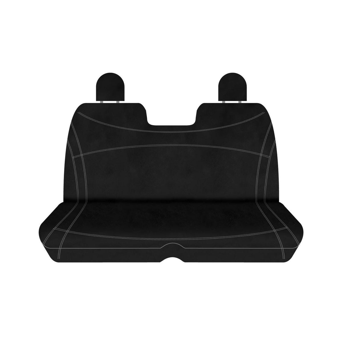 Sperling Getaway Neoprene Front Black -Silver Stitch Seat Covers Suits Colorado, Rodeo, DMax 2003-2012 RM1181G2B