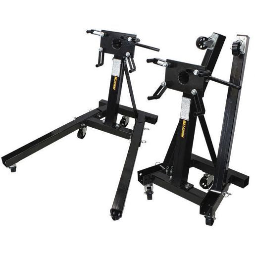 Aeroflow AF98-2033 Engine Stand A Frame 5 Wheels Extra Heavy Duty 2000Lb 907kg
