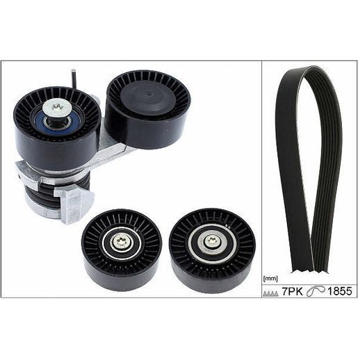 INA V-Ribbed Belt Set 529 0495 10