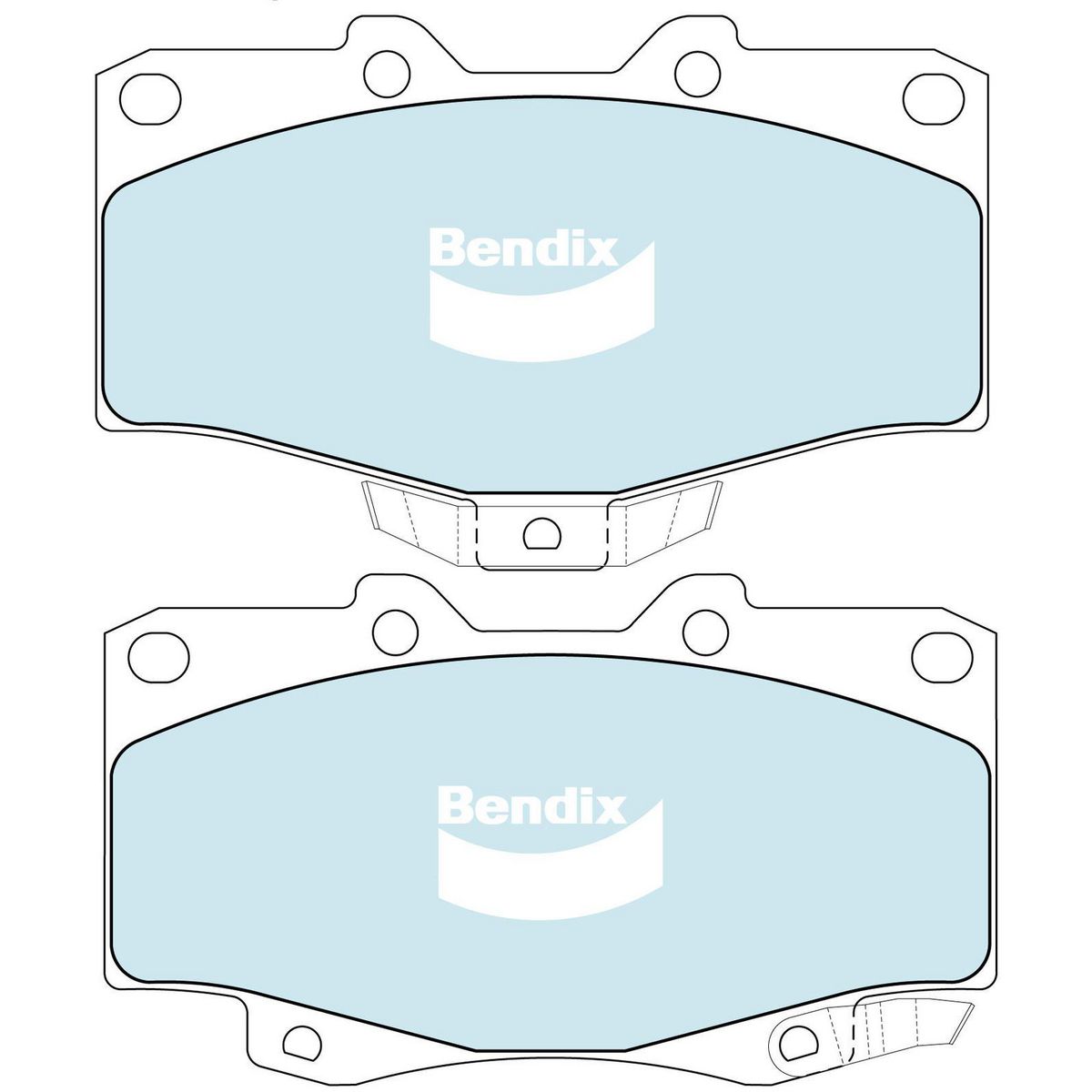 Bendix Ultimate 4WD Brake Pad Set DB1149 ULT4WD