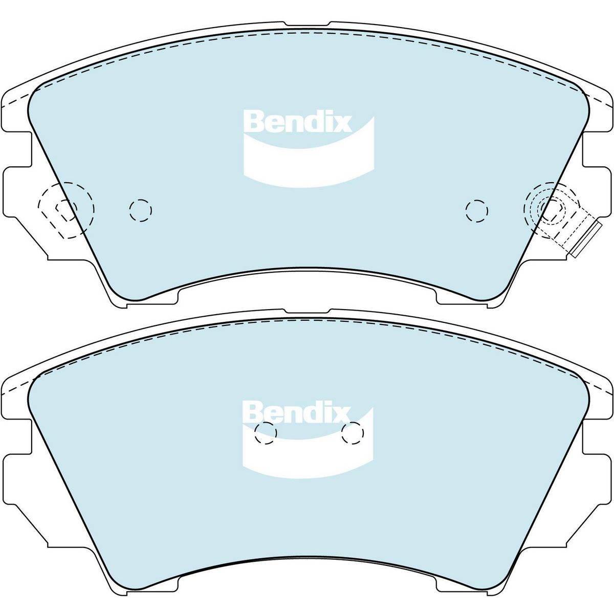 Bendix General Ct Brake Pads DB1925 GCT