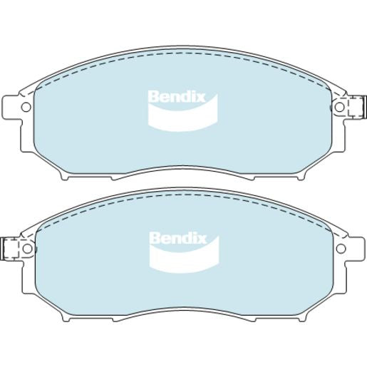 Bendix Ultimate 4WD Brake Pad Set DB1696 ULT4WD