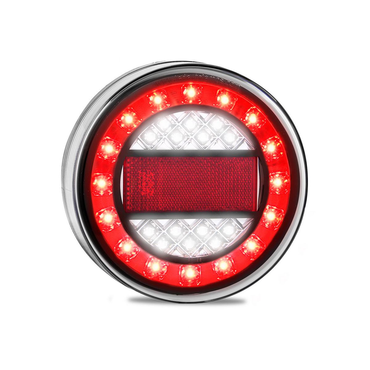 LED Autolamps Clear Lens, Single Blister Combination Lamps MAXILAMPC1RXRE