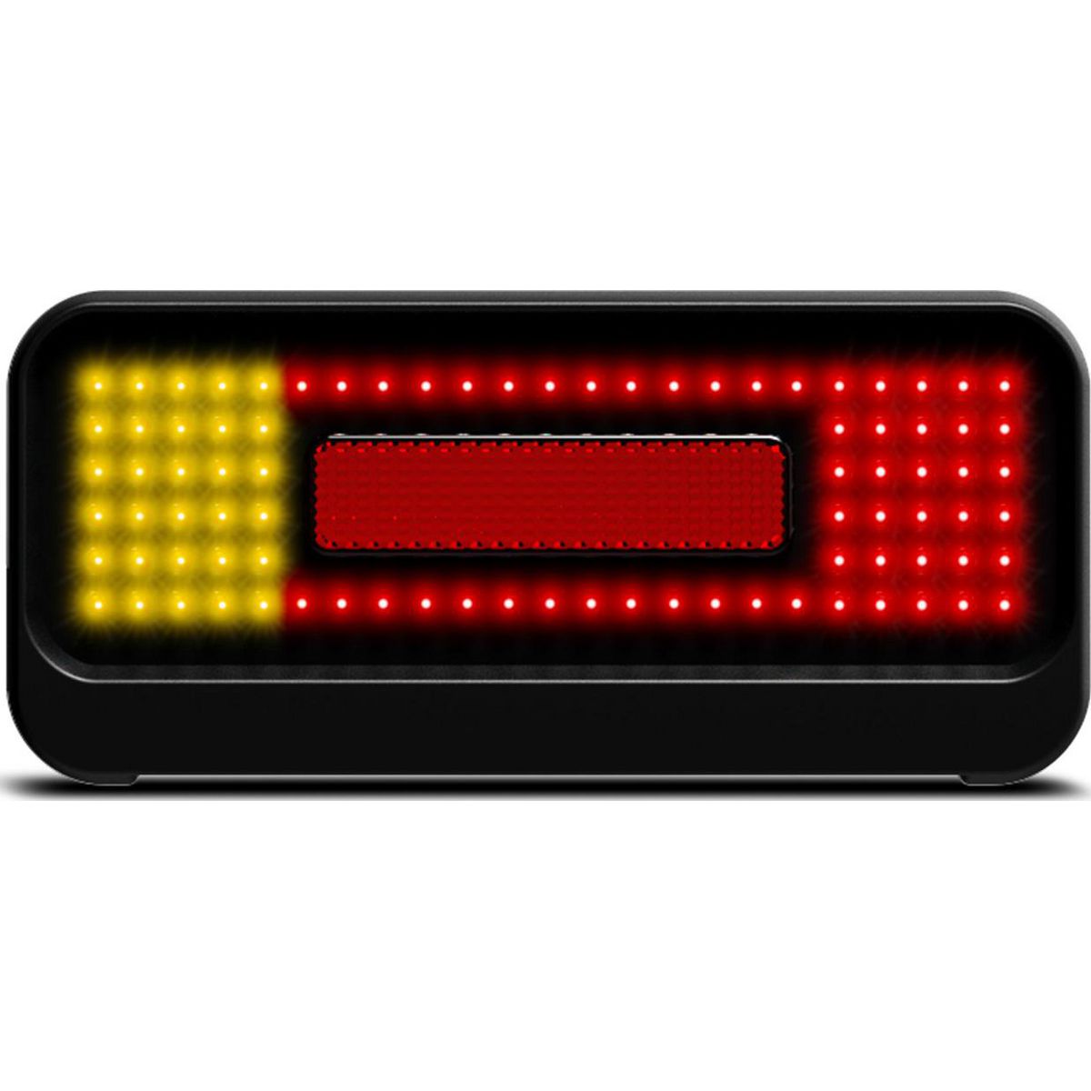 LED Autolamps - 210 Bulletproof Series Boat Trailer Lamps - RHS, LHS & LP,  10 metre cable, 12V, in Poly Bag 210BARLP2-10MB