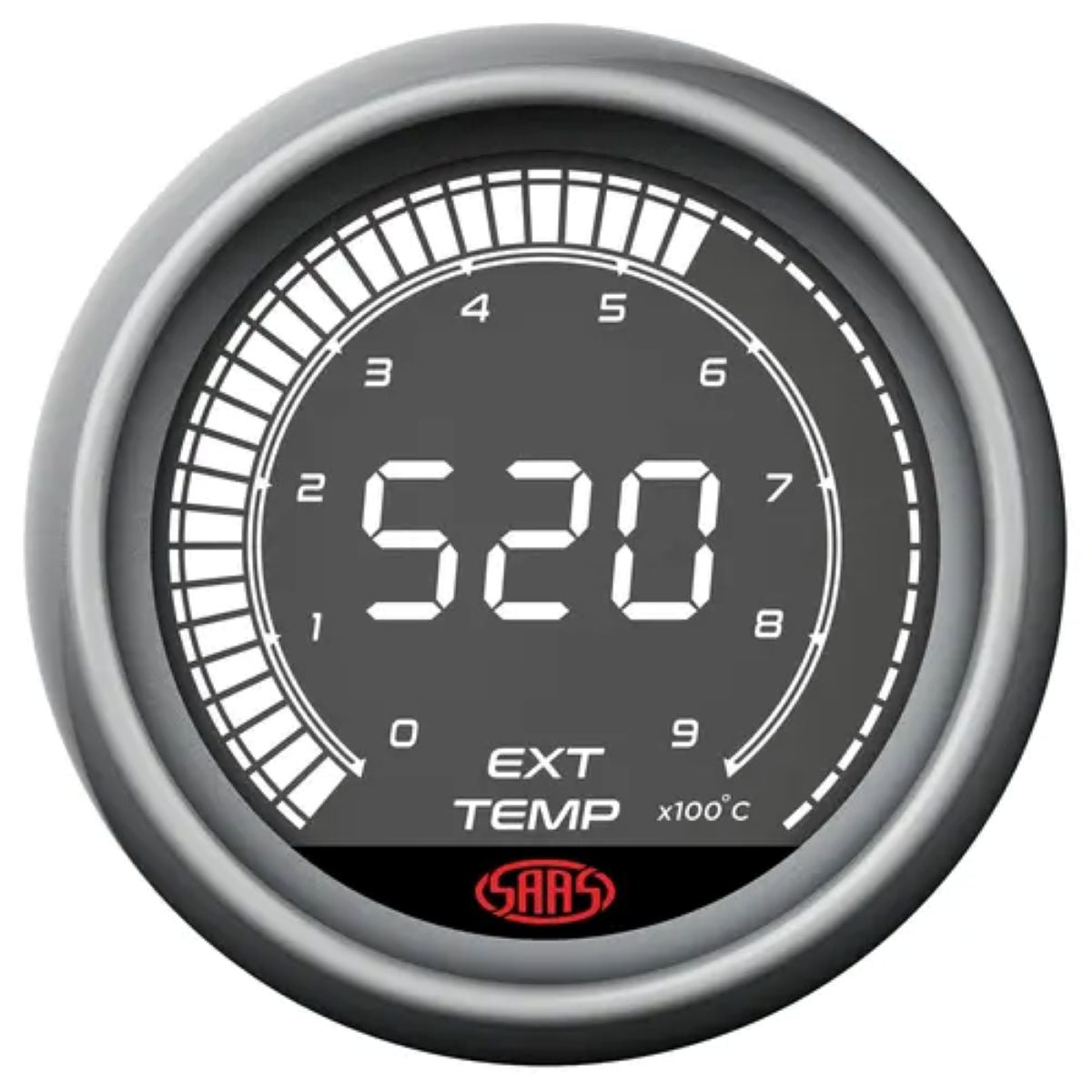 SAAS Exhaust Temperature Gauge 0-900 52mm - Digital Series SG41240