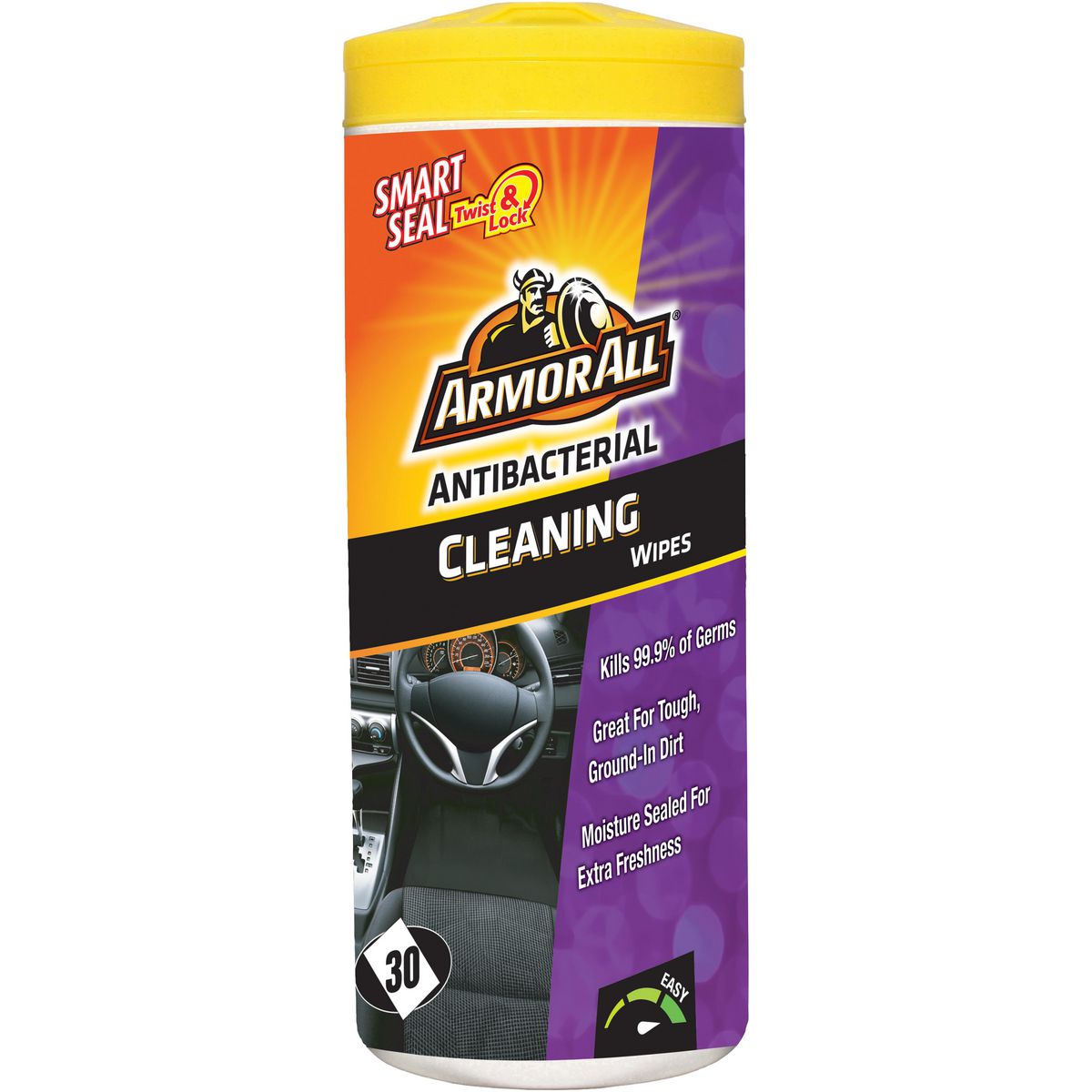 Armor All Antibacterial Cleaning Wipes 30pk E303297000
