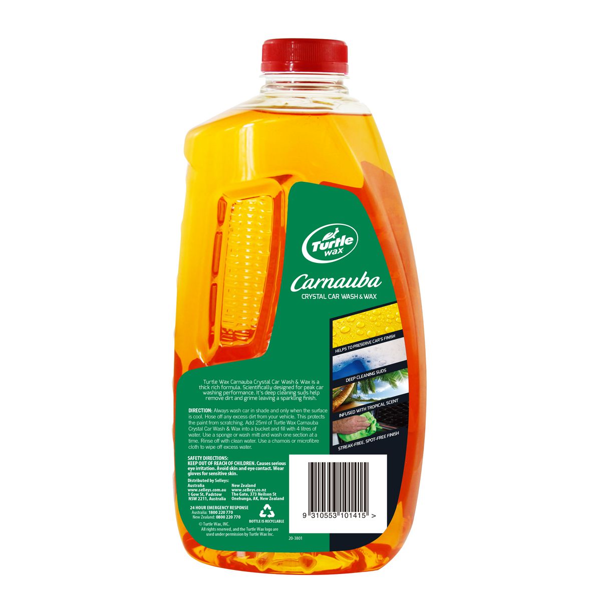 Turtle Wax Carnauba Crystal Wash & Wax 2L 102733