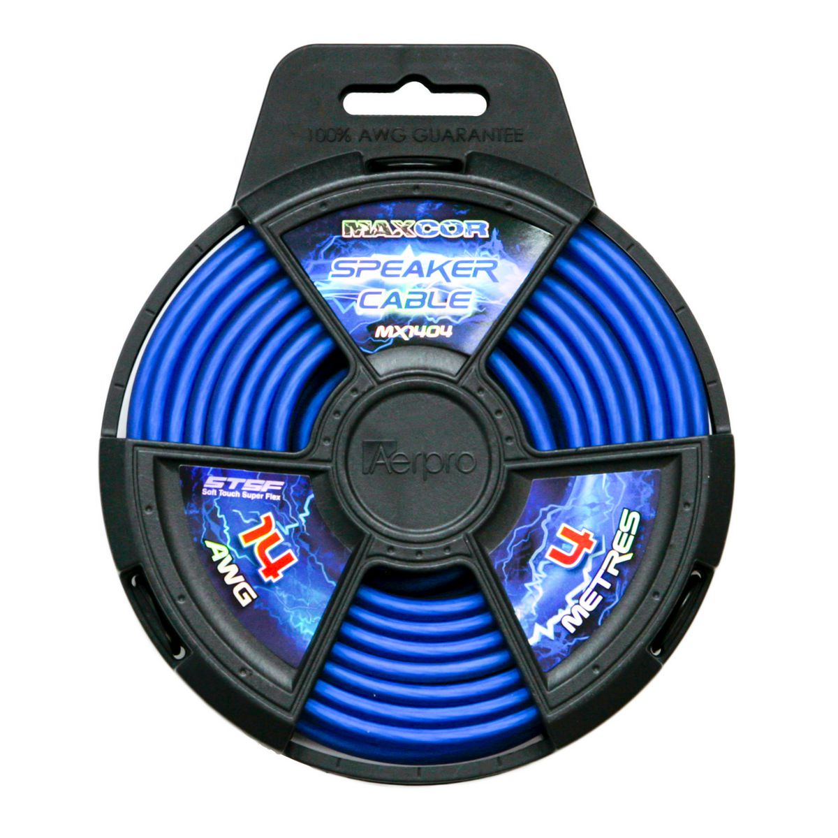Aerpro Maxcor Speaker Cable 14AWG 4 Meters - Blue MX1404