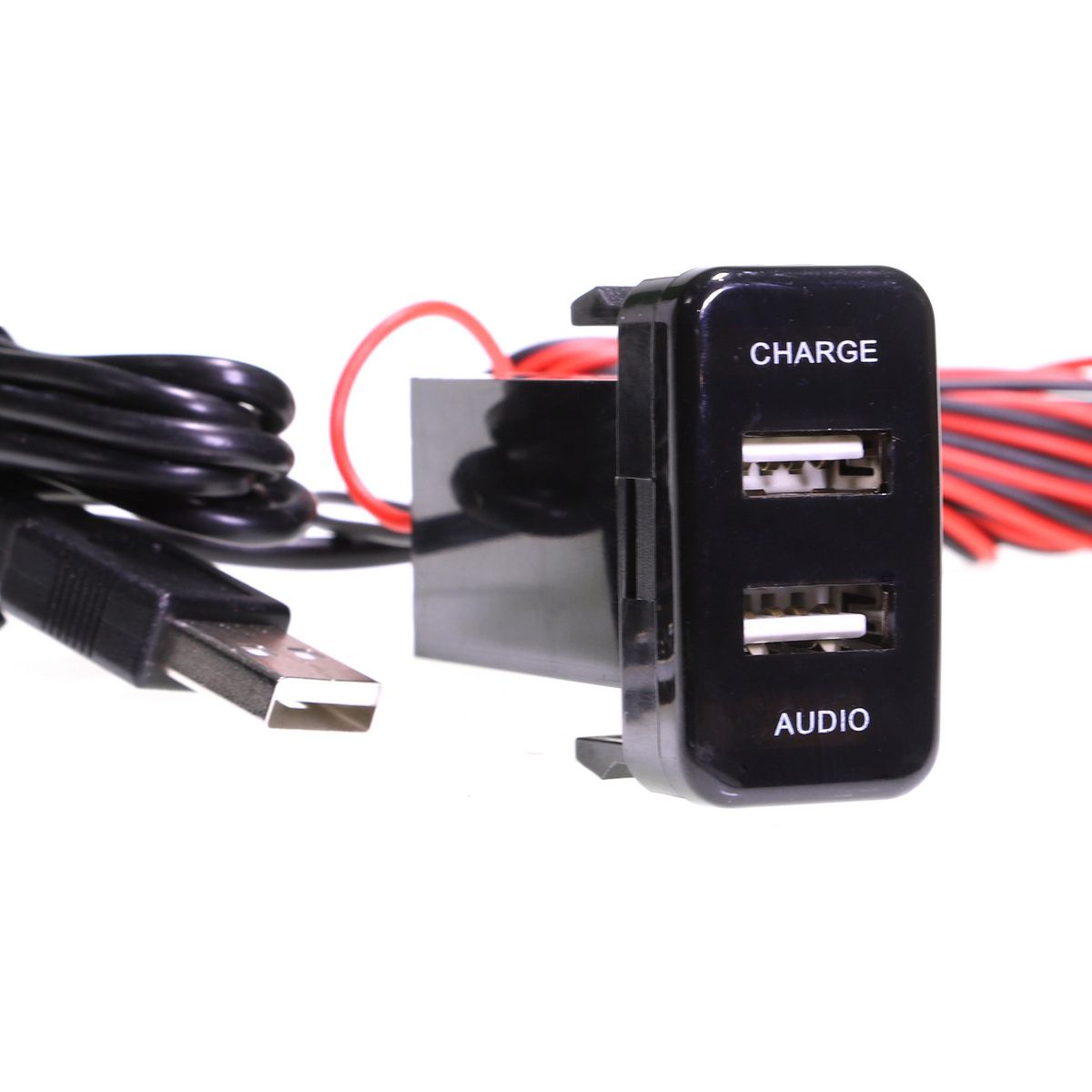 Aerpro Dual Usb Charge & Sync Plug To Suit Toyota (22Mm X 40Mm) APUSBTO2