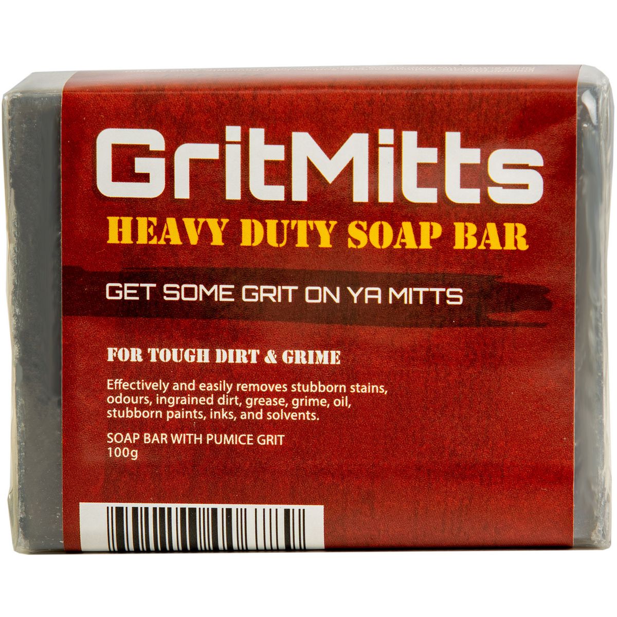 Triple 7 Gritmitts Heavy Duty Pumice Hand Soap Bar AAGMBR-1
