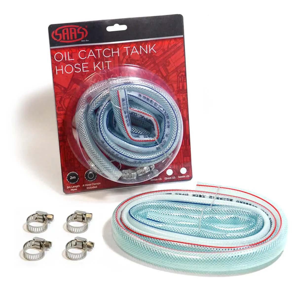 SAAS Oil Catch Tank Hose Kit 14 Mm I.D (2 Meters) STK14