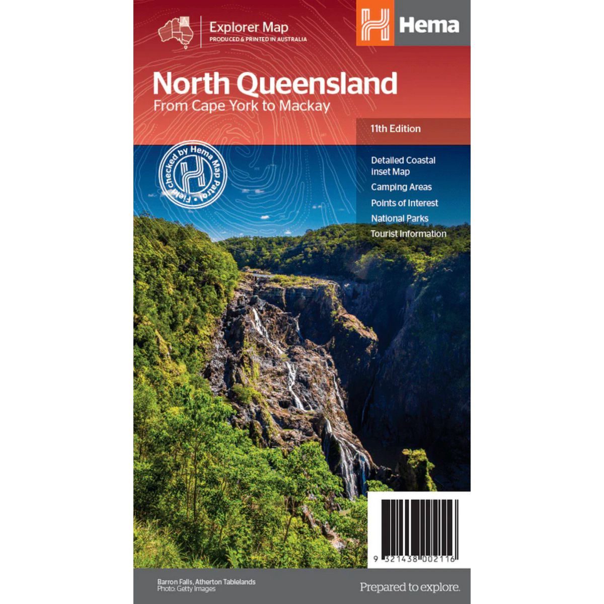 HEMA Maps Nth Queensland Ed 11 9321438002116