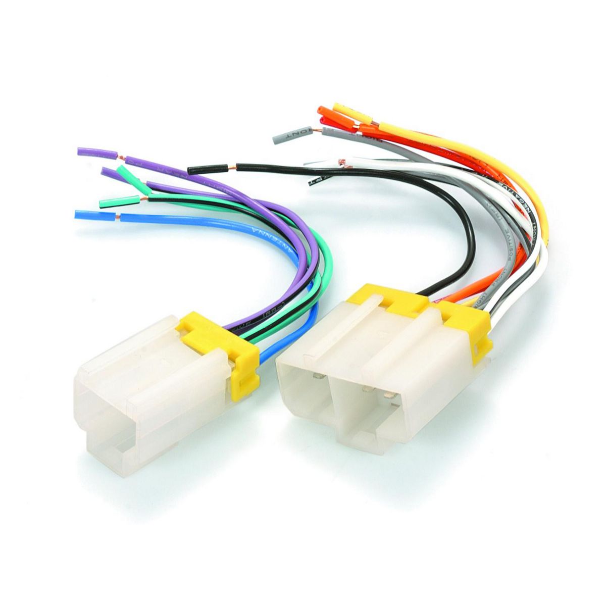 Aerpro Vehicle Specific Plug to Harness Bare Wire 8 & 5 Pin fits Nissan