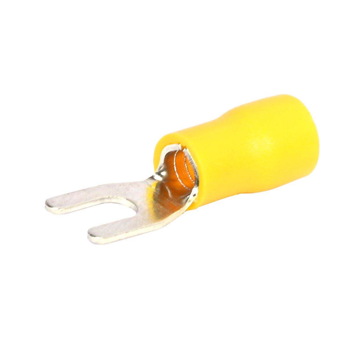 Aerpro 3.7Mm Fork Terminal Yellow - 100Pcs APF6Y