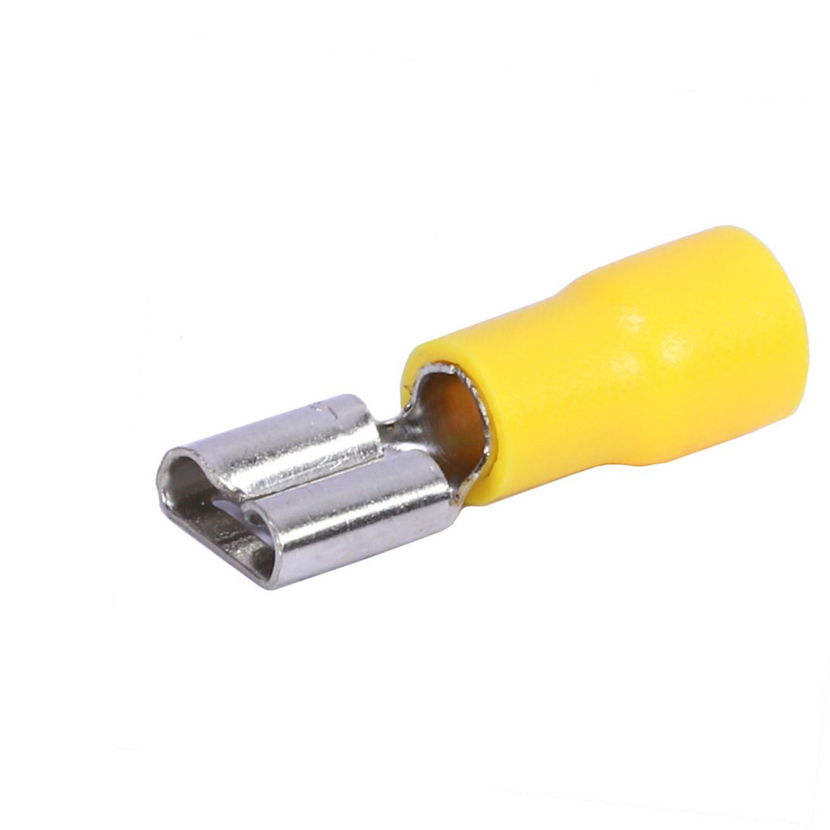 Aerpro 7.4Mm Female Spade Terminal Yellow - 100Pcs APSF63Y
