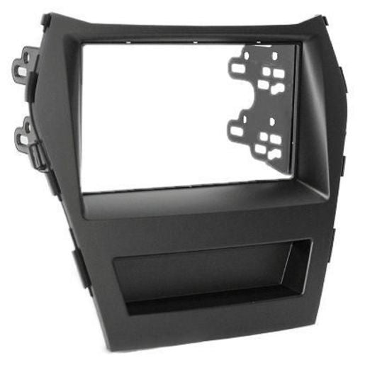 Aerpro Double Din Black Facia Kit To Suit Hyundai - Santa Fe (Oem Navigation Models) FP8543