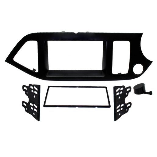 Aerpro Double Din Black Facia Kit To Suit Kia - Picanto FP8552