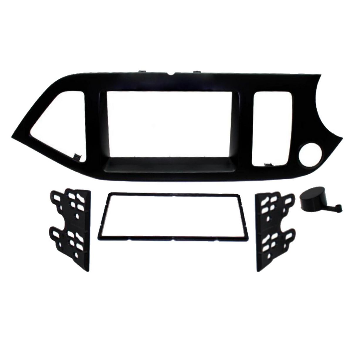Aerpro Double Din Black Facia Kit To Suit Kia - Picanto FP8552