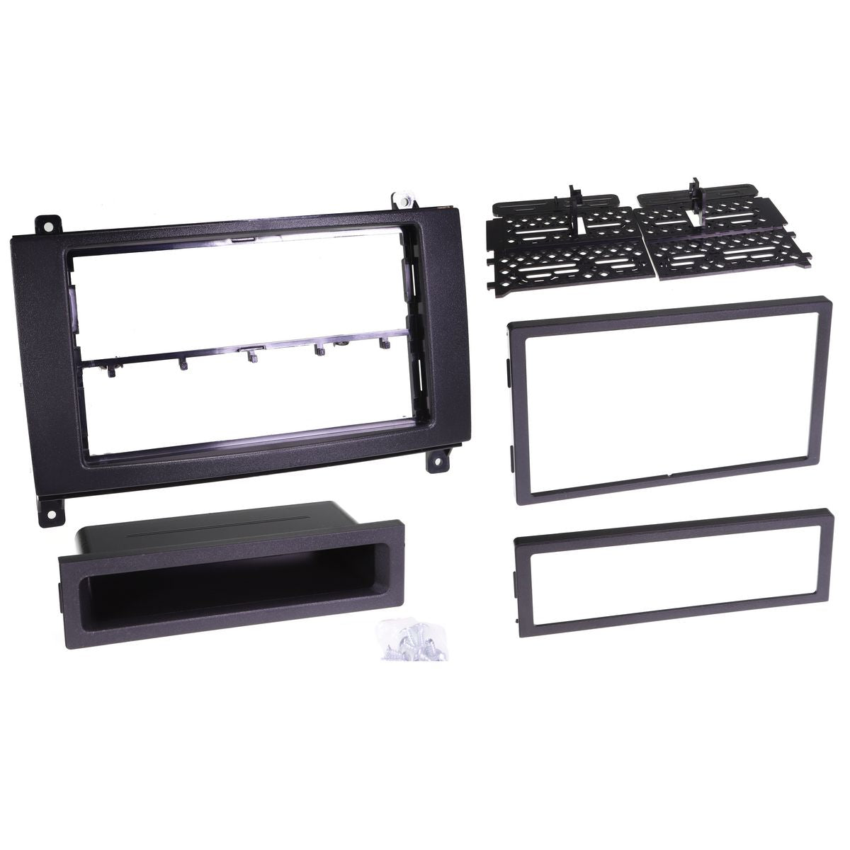 Aerpro Single & Double Din Black Facia Kit To Suit Mercedes & Volkswagen - Various Models FP8529